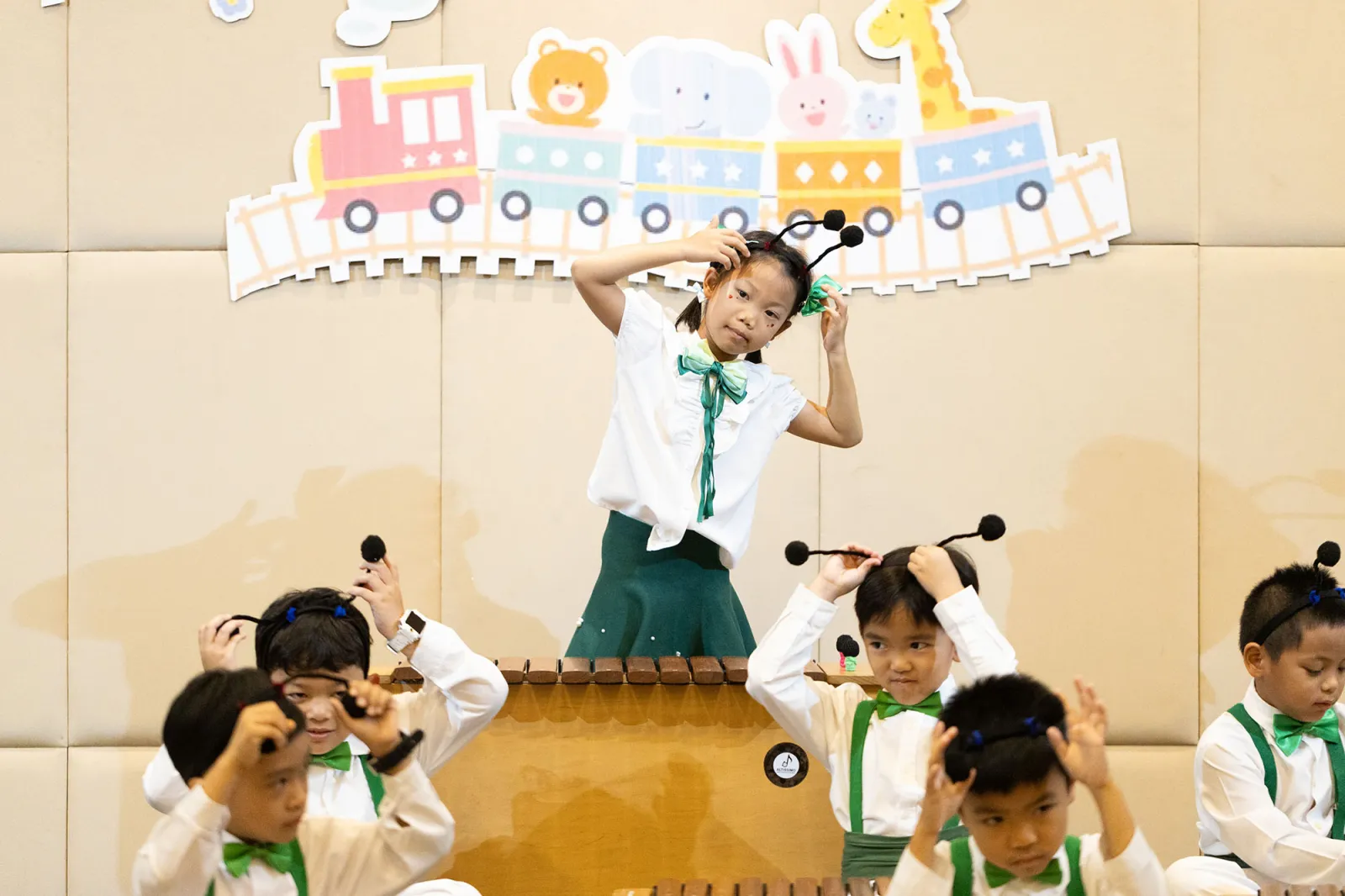 การแสดงปิดภาคเรียนโรงเรียนอนุบาลสร้างสรรค์